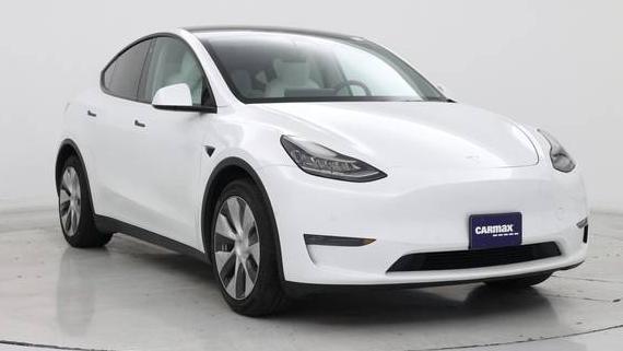 TESLA MODEL Y 2021 5YJYGDEEXMF085284 image